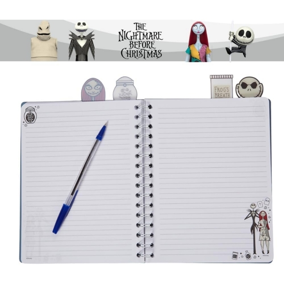 Nightmare Before Christmas Tabbed Journal NWT - Picture 7 of 7